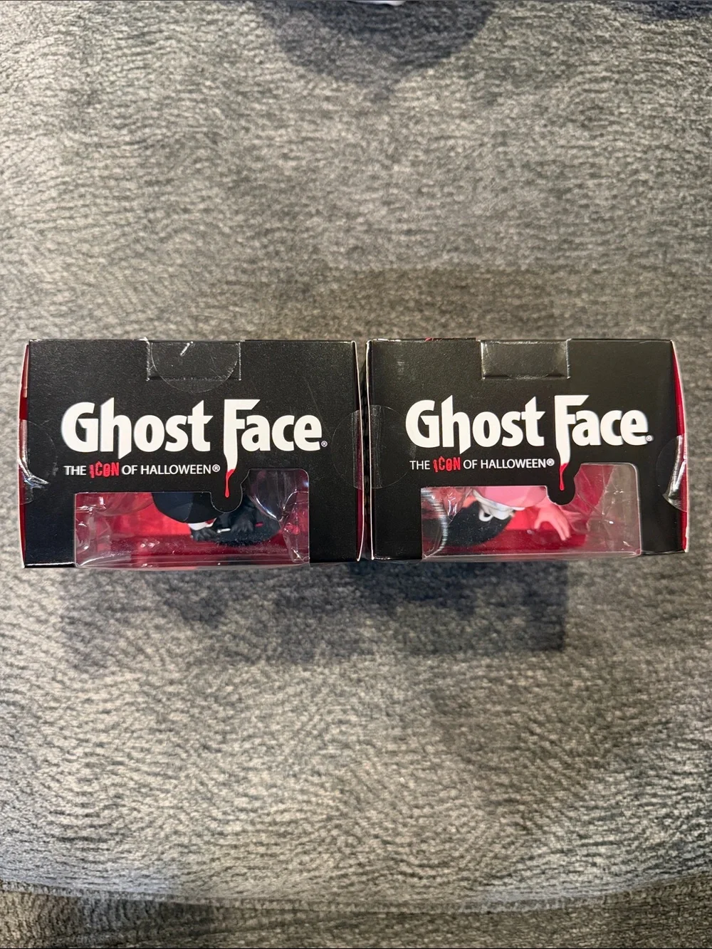 Scream Ghost Face Bobbleheads By Culturefly Black & Pink Variant